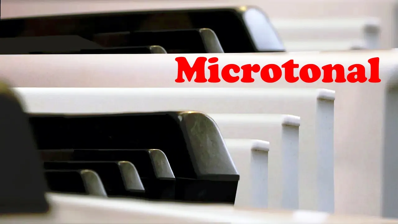 ¿Qué es la música microtonal?