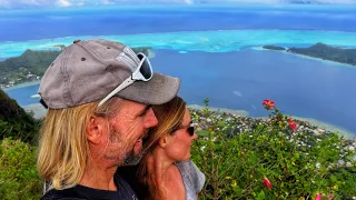 Insane hike to the top of Bora Bora, Mount Pahia – EP 172 Sailing Seatramp