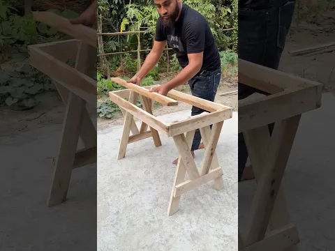 Making a table from pallet wood❤️🏠 #diy #woodworking #idea #ideas #ideashare