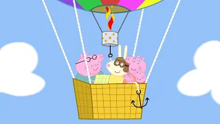 Download Peppa Pig And Family Ride A Hot Air Balloon! MP3