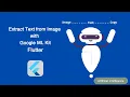 Extract Text from Image with Google ML Kit Flutter