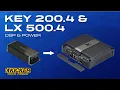 KEY200 4 Amplifier Preamped to LX Amplifier