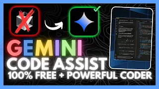 Gemini Code Assist: FULLY FREE NEW AI Coder by Google! Github Copilot & Cursor Alternative!