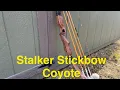 Stalker Stickbow s Coyote TTT STRINGS Recurve Bow Traditional Archery