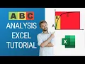 ABC Analysis Step-by-Step Tutorial in Excel with 500 products