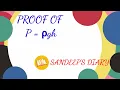 CLASS XI - Proof of P gh
