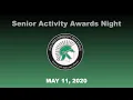Senior Activity Awards Night 2020