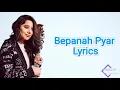 Lagu Bepanah Pyaar Lyrics Payal Dev, Yasser Desai | Surbhi Chandna, Sharad Malhotra | Shabbir A