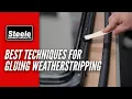 Best Techniques to Use When Gluing Weatherstripping