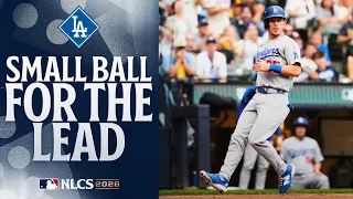 FULL TOP 3rd: Dodgers TAKE THE LEAD in NLCS Game 2 with some small ball! 😤 | MLB Highlights