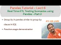 ETL Testing using Pandas Real Time ETL testing Scenarios using Python Pandas - Part 2