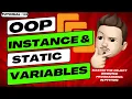 Master OOP Instance and Static Variables in Python OOP Tutorial
