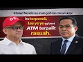 Lagu Khaled Nordin isu main golf dan minum kopi isu terpencil, Isu ye ye yg buat ATM terpalit rasuah