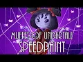 SpeedPaint Undertale Muffet