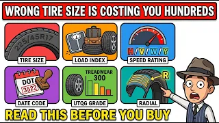 Buying the Wrong Tire Size Is Costing You Hundreds How to Read the Sidewall in 9 Minutes