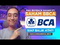 Lagu Mau Buyback Saham 5T! BBCA Siap Balik ATH Lagi? Fakta Fundamental BBCA