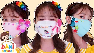 [DANI SCHOOL] Let's decorate the masks for animal friends with Dani