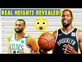 NBA Players Real Heights Finally REVEALED