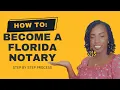 How To Become A Notary Public In Florida