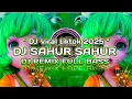 Download Lagu DJ SAHUR SAHUR  SLOWED REMIX ( BOSSMIKE BEATS REMIX )#fypyoutube