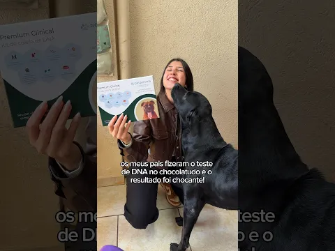 CHOCOLATÃO FEZ O TESTE DE DNA 🧬 #caramelo #pets #cachorro #viralatas #animais #dog #pet #dna