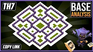 ULTIMATE BEAST TH7 defense Base 2026 TownHall 7 Hybrid Base Design - Clash of Clans