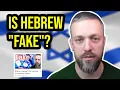 The TRUTH About Modern Hebrew - Response to Languagejones' Pro-Israel Propaganda
