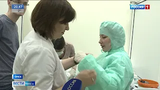 Врачи учатся работать с заражёнными пациентами