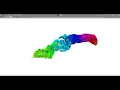 GPU Particles - Turbulent Rainbow Cubes