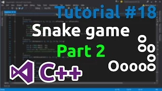 C Tutorial 18 - Simple Snake Game Part 2
