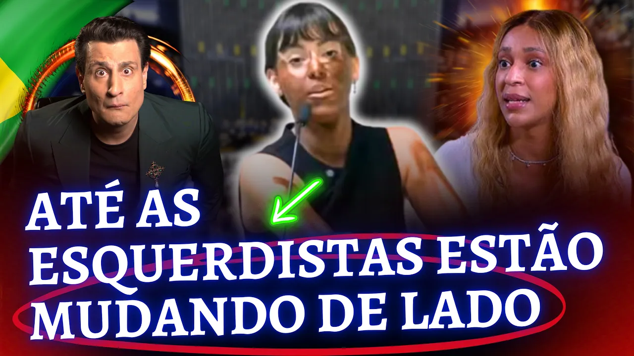 Erika Hilton apronta de novo e faz até as Esquerdistas mudarem de lado