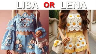 LISA OR LENA 🌹 [Fashion Styles & Outfits Choices]