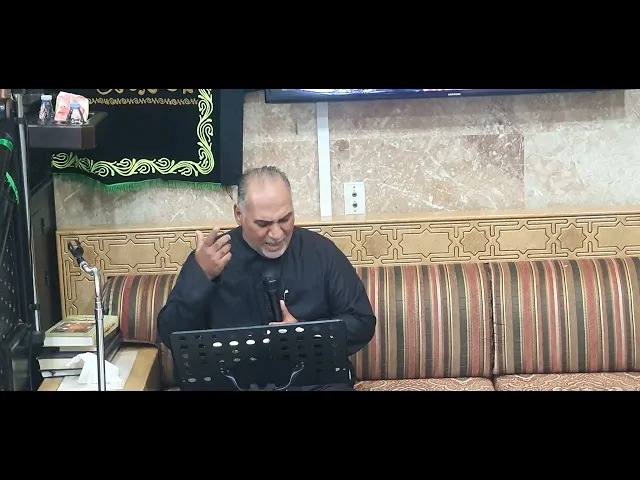 ⁣جزء من دعاء الندبة#3 حسينية مكي الخباز بسنابس ابوامير