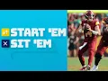 Start Em Sit Em Week 9 NFL Fantasy