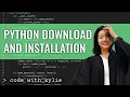 Python Installation and Setup Getting started with Python Code with Kylie