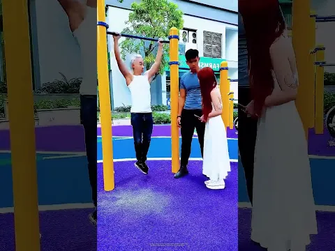 KIND LOVE -Gym chalk vs her face! 😂 #martialarts #kungfu #training #gymfails #kindlove