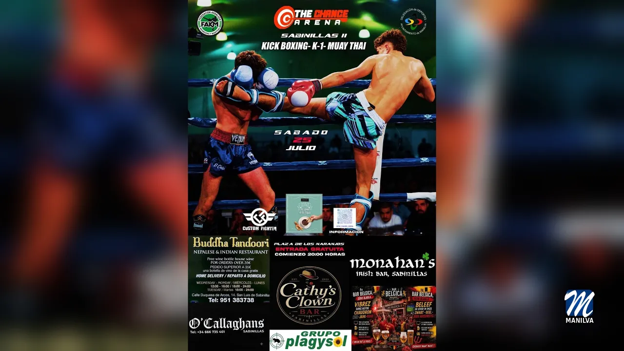 El 25 de julio se celebrará la II The Chance Arena – Sabinillas