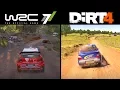 WRC 7 vs. DiRT 4 COMPARISON (sound, stage design, graphics...)