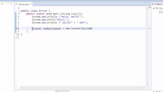 Tutorial 1 - Basic Java IO