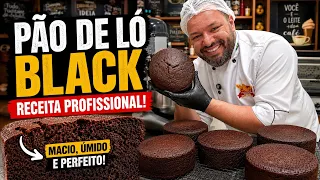 Pão de ló black profissional 