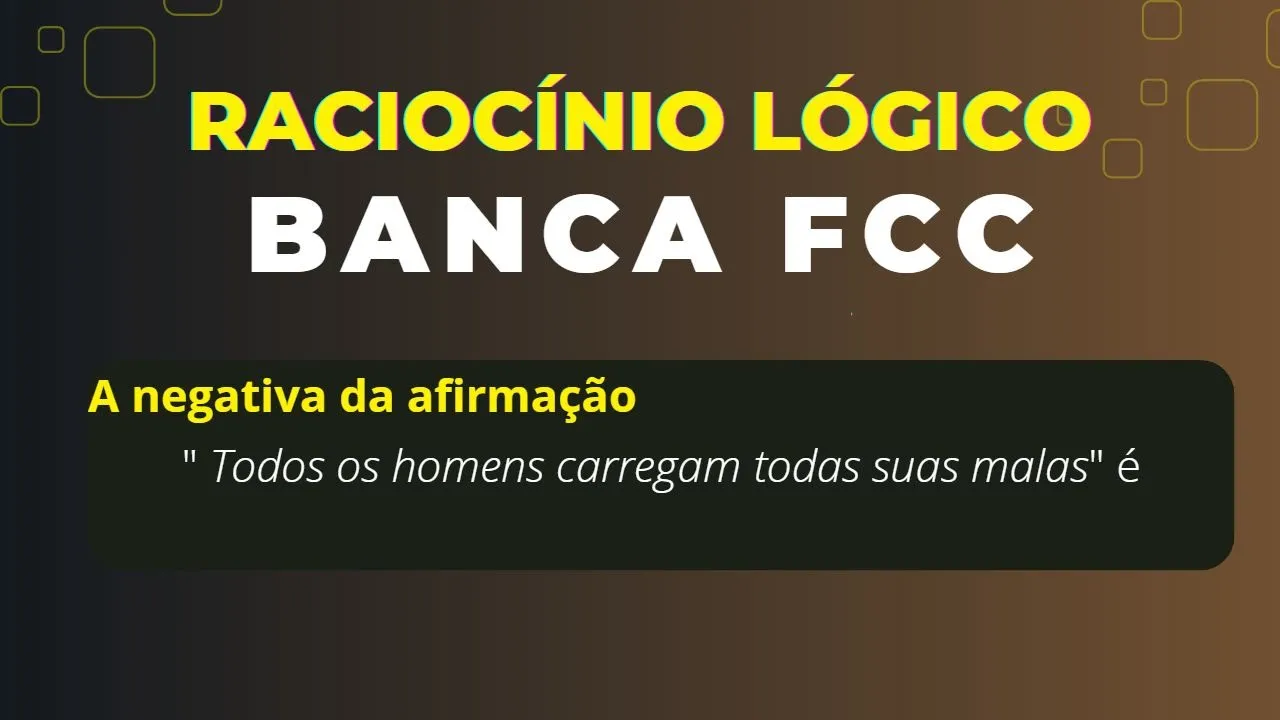 Raciocínio Lógico - Banca #FCC - Questão 21 - Diagramas lógicos, Proposições categóricas