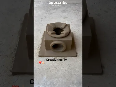 mitti ka chulha beautiful village life clay mud stove making new chulha design chulha making at home