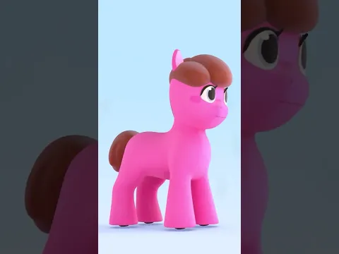 Pony rosa de plastilina #CleoyCuquin #Cuquin
