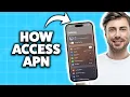 How To Access APN Settings On iPhone 2026 Step-By-Step Tutorial