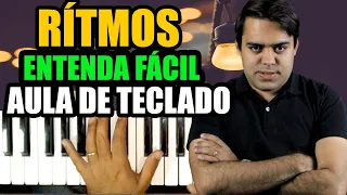 RÍTMOS NO TECLADO - COMO FAZER - AULA DE TECLADO