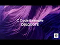 Unlocking C Programming How to Print Double Quotes with Escape Sequences