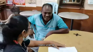 food vlog famous handmade pau or chinese steamed buns in hock guan coffee shop at labis johor 