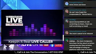 Weekdays Live with Rev Al Sharpton Keepin It Real Radio Show