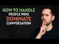 What to Do When Someone Won t Stop Talking Daily 1 Impact