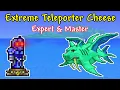 Duke Fishron Teleporter Cheese in Expert Master Mode - Terraria 1 4 4 9